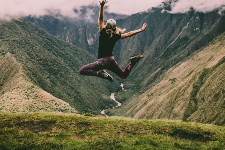 A fellow traveller had to have that classic jumping photo in this amazing place in the middle of the Andes.